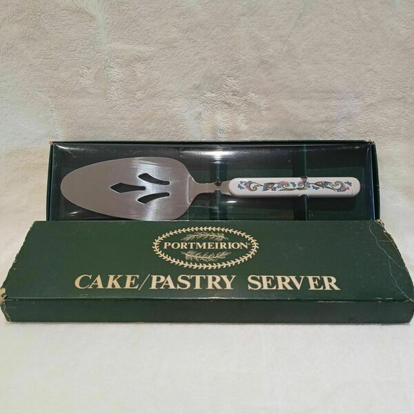 Vintage Portmeirion Cake Pastry Server Boxed Made In Japan Vinterior