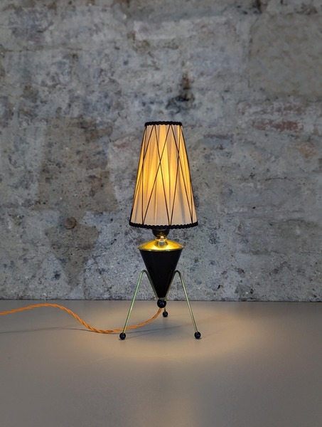 Mid Century Modern Style Space Age Table Lamp photo furniture