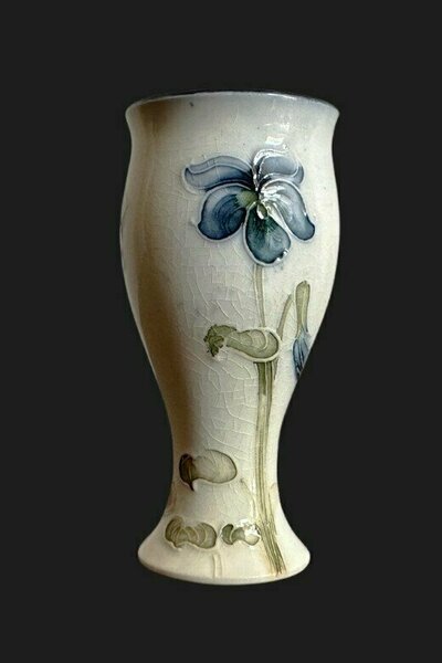 William Moorcroft Vase, 1900s, Antique photo furniture