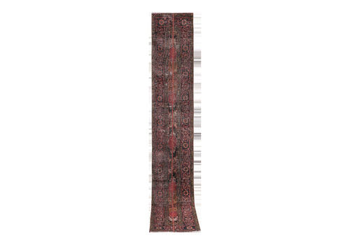 1960s Distressed Extra Long Turkish Runner Rug Stair Rug 2