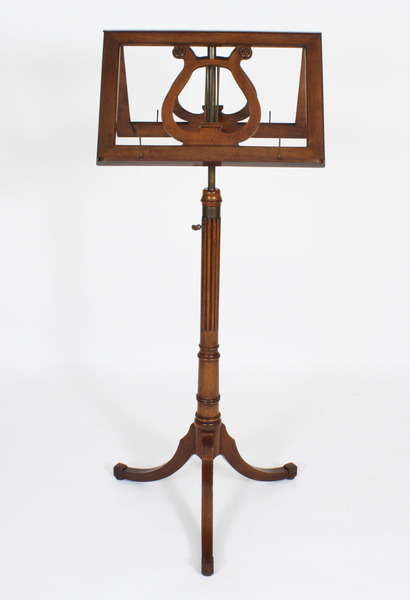 Victorian Tripod Music Stand C.1860 19th Century photo furniture