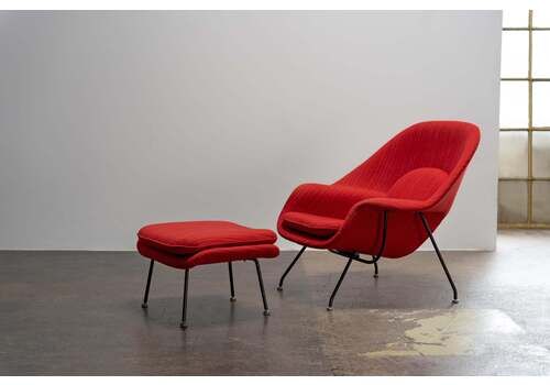 Eero Saarinen   Lounge Sessel "Womb" Knoll International, 1960er