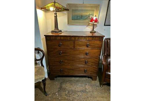 19th Century Georgian Mahogany Chest Of Drawers