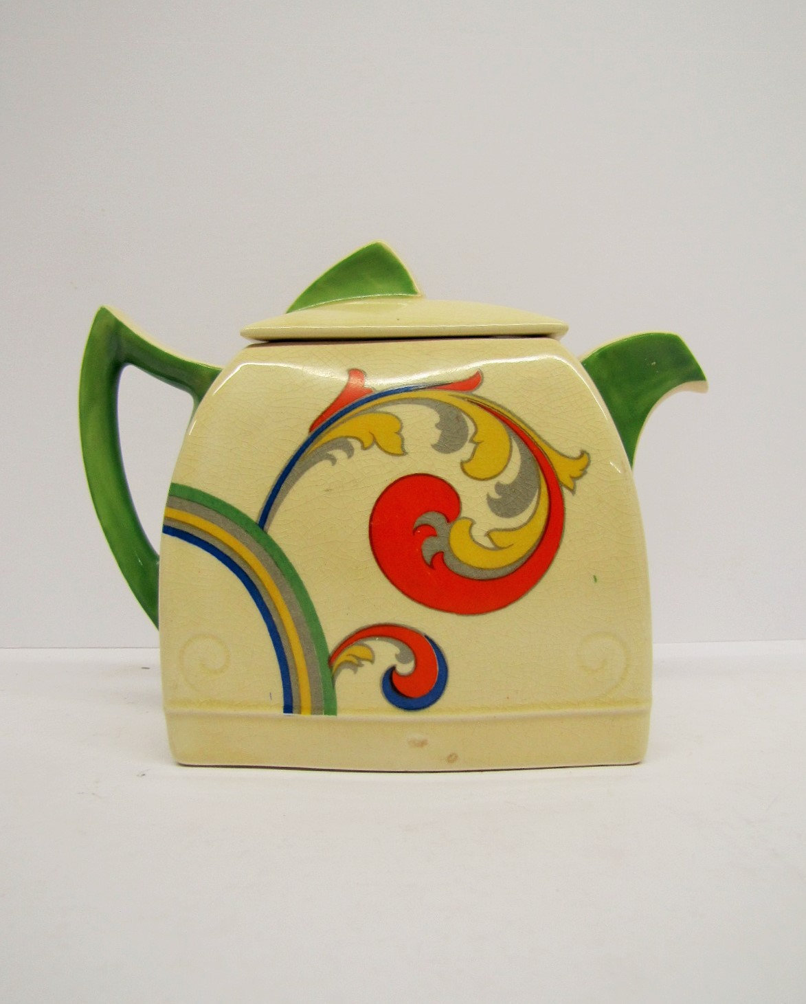Royal Doulton Syren Teapot, Rare Art Deco Syren Duveen Design Tea Pot