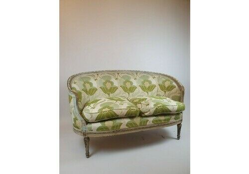 Louis XVI Style Basket Sofa