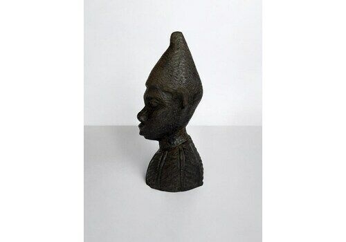 West African Iyoba Benin Sculpture | Natural Wood Sculpture | African Wooden Statue | African Folk Art