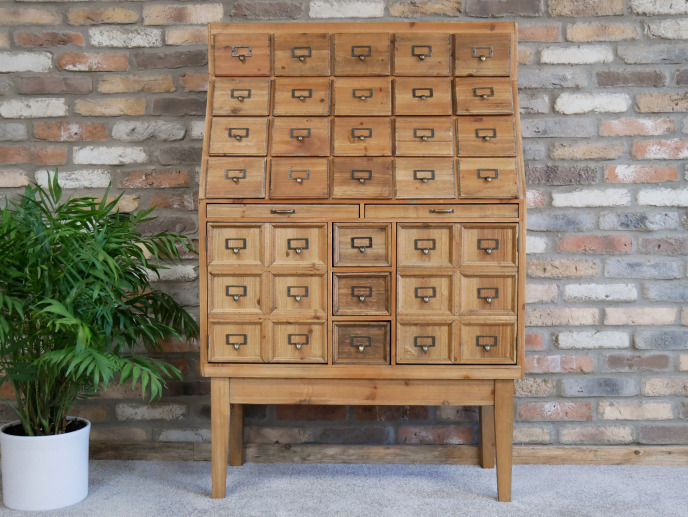 Large Industrial Storage Cabinet Chest Of Drawers Apothecary