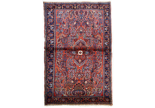 Handmade Antique Persian Sarouk Rug 3.2