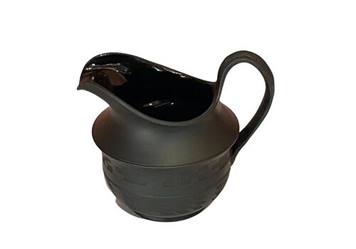 Rare Wedgwood Black Basalt Creamer, Circa 1800