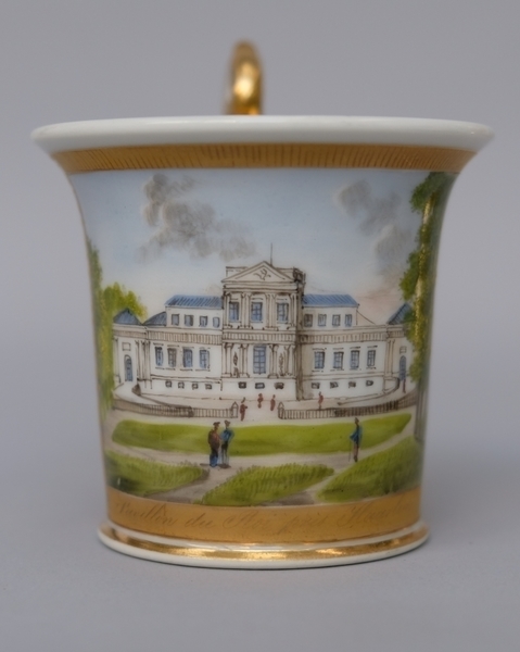 Empire Coffee Pot And Two Cups And Saucers With Views Of Amsterdam, Haarlem And Rotterdam photo Home Decor