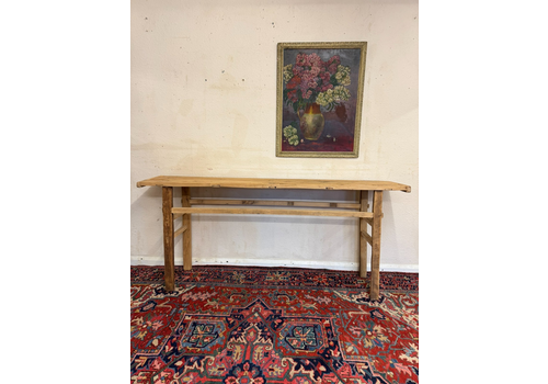 Stunning Rustic Elm Console