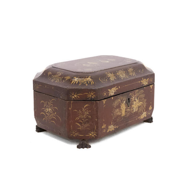 Chinese Crimson Export Lacquer Box photo furniture