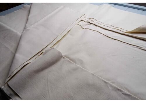 Lengths Of Unused Sturdy French Linen