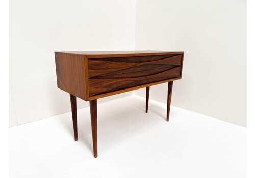 Vintage Danish Rosewood Bedside Chest – Niels Clausen For Nc Møbler (1960s)
