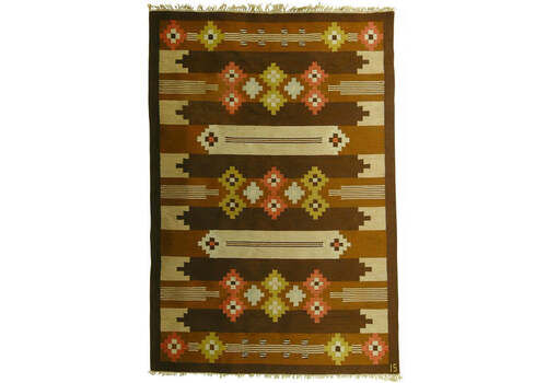 Frösön Flatweave Rölakan Swedish Kilim By Ingegerd Silow