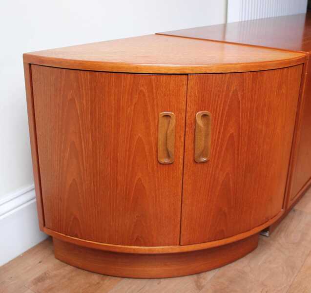 Vintage Teak G Plan Low Sideboard/Media/ Drinks And Display Unit photo 1320.0