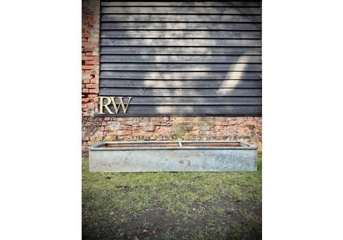 Reclaimed Galvanised Trough Planter / Raised Bed Plant Tree Shrub Herb Pot Ee