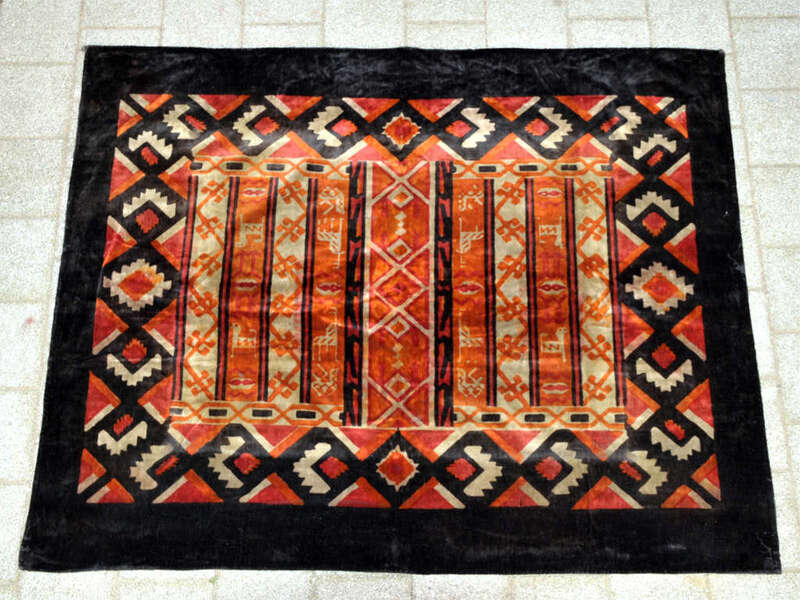 Amsterdamse School  Wall Hanging Carpet, Tapestry, Dutch Art Deco Design photo furniture