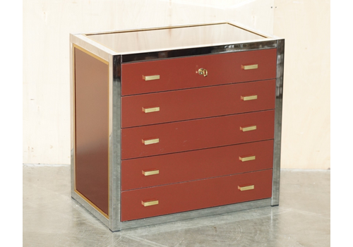 Mid Century Modern Renato Zevi Italy Chests Of Drawers Margaret Thatcher Estate