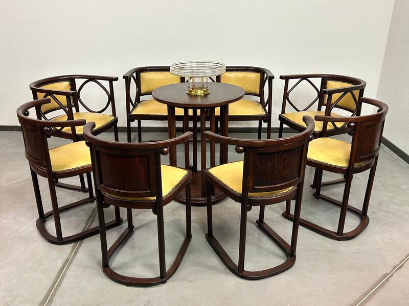 Fledermaus Seating Group By Josef Hoffmann For Jacob Josef Kohn photo furniture