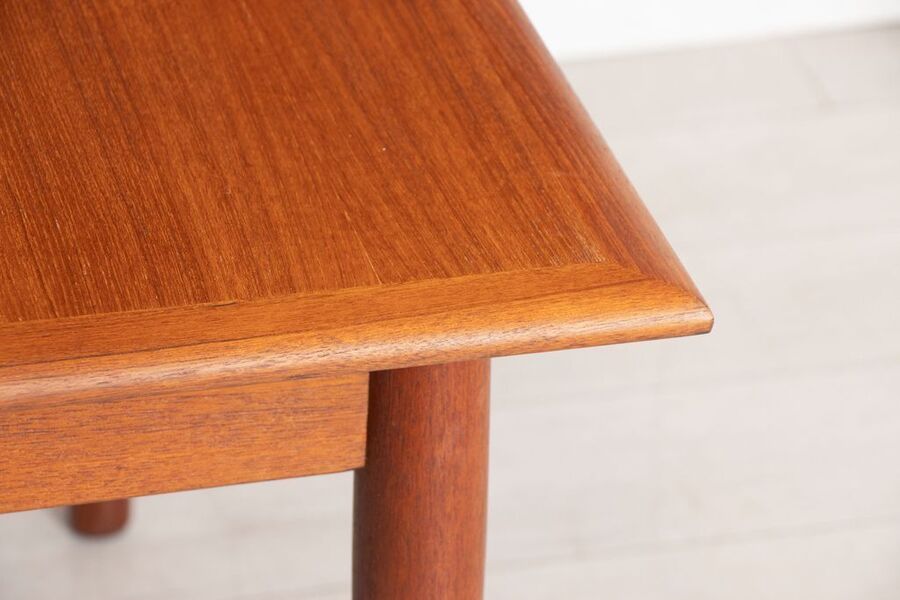 Large Midcentury Extending Teak Dining Table By Dalescraft C.1965 photo Furniture