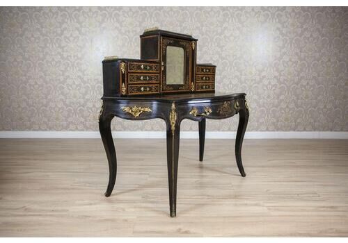 20th Century Mahogany & Pine Wood Vennered With Mahogany Ladies