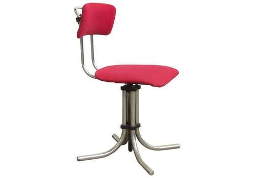 1960s, Fana Metaal Schiedam, Adjustable Swivel Office Chair
