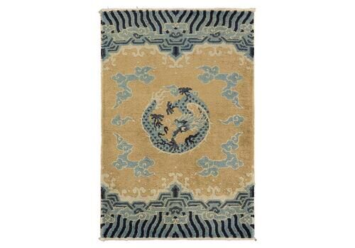 Chinese Rug Dragon Design Ningxia
