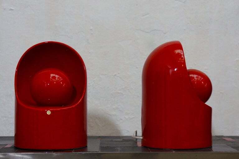 Two Marcello Cuneo Table Lamps In Ceramic photo furniture