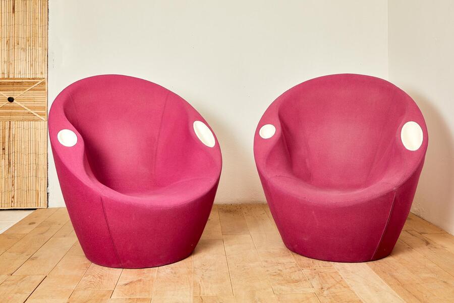 Kouch And Ouch, Karim Rashid, Casamania, Pair Of Armchairs. photo furniture