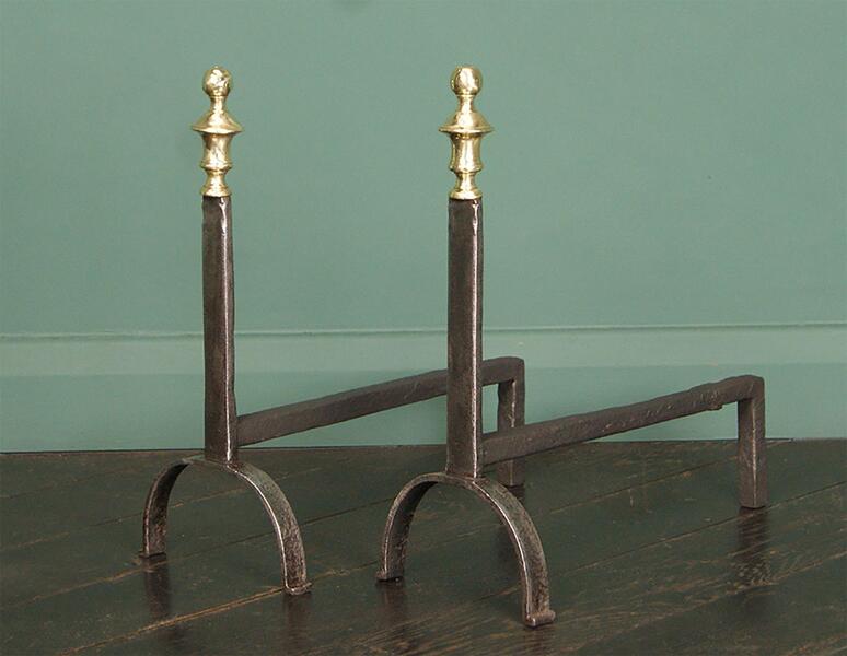 Pair Of 8th Century English Fire Dogs photo furniture