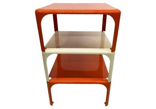Stackable Tables Modello Demetrio 45 By Vico Magistretti For Artimide, Italy