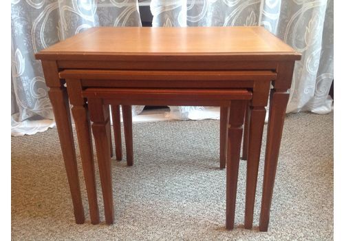 1970s Furniture For Retro Vintage 70s Style Uk Nesting Tables By Legate Furniture 1970s
