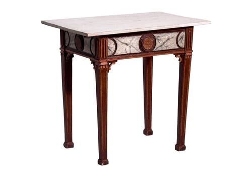 Freestanding Danish Louis XVI Table, Circa 1780