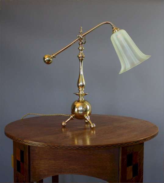 arts and crafts desk lamp