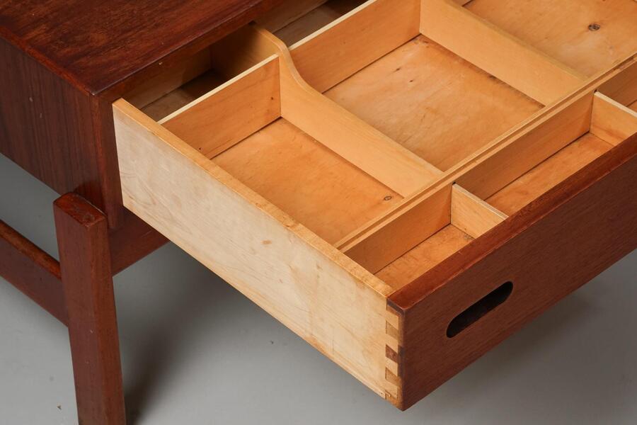 Scandinavian Modern Side Table, Illum Wikkelsø, Hjørring Møbel, Denmark, 1960s photo 1275.0