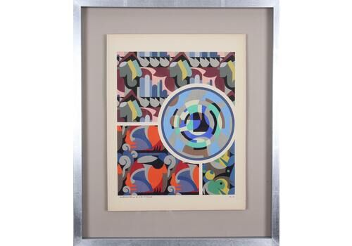 Maurice Pillard Verneuilmaurice Pillard Verneuil: "Kaleidoscope, Ornements Abstraits", Framed1926