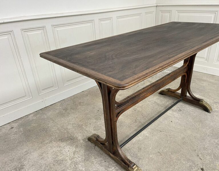 Thonet Beech Bistro Table, 1920s photo 790.0