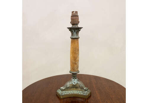 Bronze And Marble Lamp Table Lamp