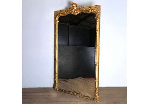 Large French Giltwood Mirror C1870