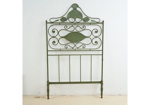 Antique Wrought Iron Bed, 1920s