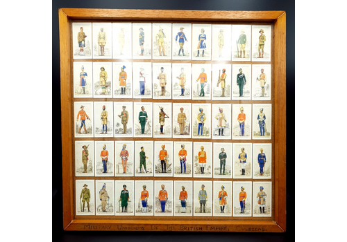 Players Cards Framed 50 Military Uniforms Of The British Empire Overseas 1938