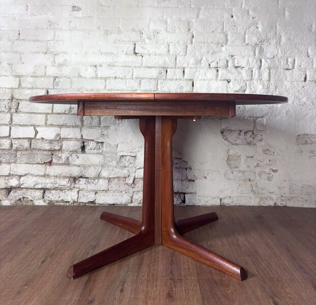 1960s Danish Extending Teak Dining Table photo furniture