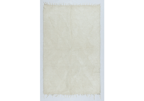 3.7x5.8 Ft Flat Weave Rug Made Of Goat