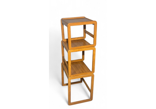 Danish Teak Nest Of Tables Arne Hovmand For Mogens Kold Mid Century C1960s