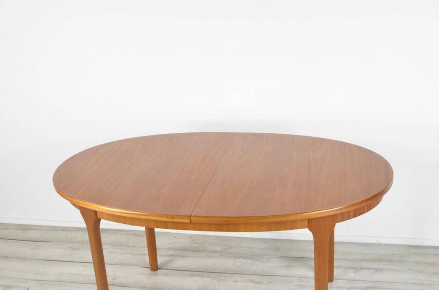 Midcentury McIntosh Oblong Teak Extending Table. Vintage Modern / Danish / Retro Style . photo for sale