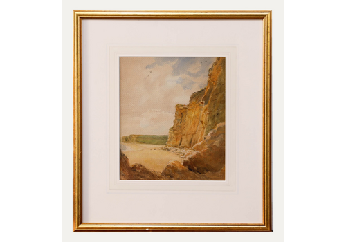 Alfred Henry Hart (1866 1953) Early 20th Century Watercolour, Beachy Cliffs