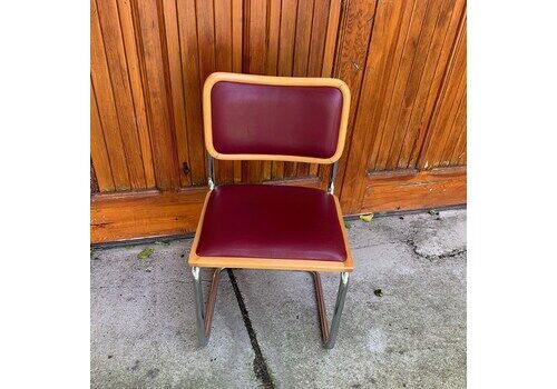 1 Of 4 Mid Century Modern Italian Marcel Breuer B32 Cesca Chair, 70s