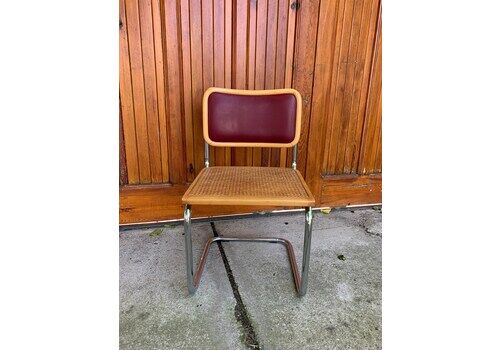 1 Of 4 Mid Century Modern Italian Marcel Breuer B32 Cesca Chair, 70s