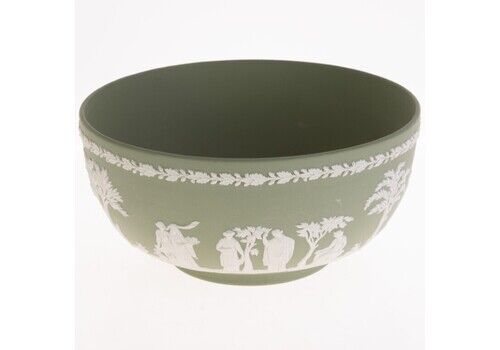Wedgwood Green Jasper Classical Cameo Centrepiece Bowl